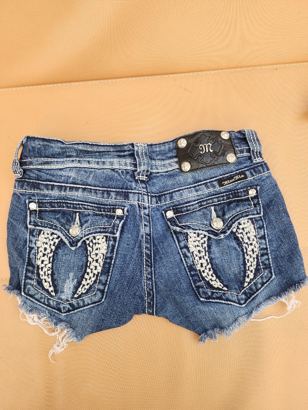 miss me y2k denim shorts